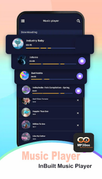 Descargar Mp3Goo - Mp3 Music Downloader Música y audio para Android captura de pantalla 2