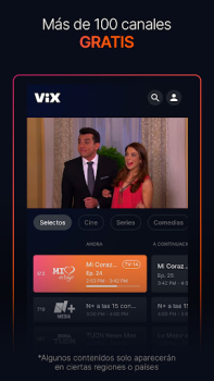 Descargar ViX: TV, Deportes y Noticias Entretenimiento para Android captura de pantalla 2