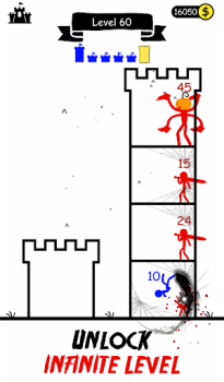 Descargar Stick Hero: Tower Defense Juegos casuales para Android captura de pantalla 3