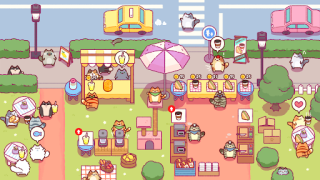 Descargar Cat Snack Bar : Cat Food Games Simuladores para Android captura de pantalla 4