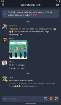 Descargar Fambase: Live & Group Chat Estilo de vida para Android captura de pantalla 6