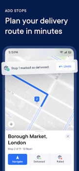 Descargar Circuit Planificador de rutas Mapas y navegación para Android captura de pantalla 3