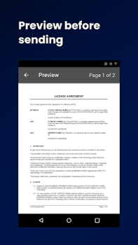 Descargar FAX App: Send Faxes from Phone Negocio para Android captura de pantalla 4