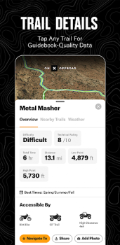 Descargar onX Offroad: Trail Maps & GPS Mapas y navegación para Android captura de pantalla 5