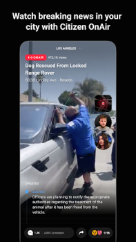 Descargar Citizen: Local Safety Alerts Noticias y revistas para Android captura de pantalla 3