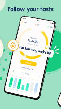 Descargar Fastic: Rastreador de calorías Salud y estado fisico para Android captura de pantalla 3