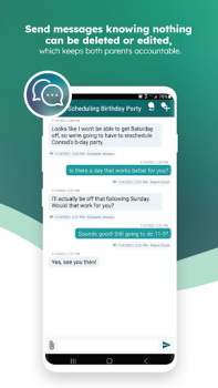 Descargar TalkingParents: Co-Parent App Maternidad e infancia para Android captura de pantalla 5