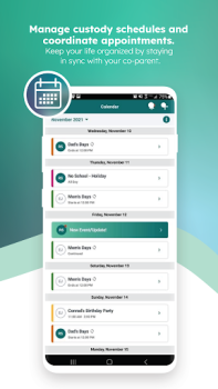 Descargar TalkingParents: Co-Parent App Maternidad e infancia para Android captura de pantalla 6
