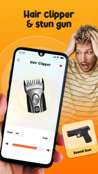 Descargar Haircut prank, air horn & fart Entretenimiento para Android captura de pantalla 3
