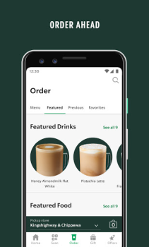 Descargar Starbucks Comida y bebida para Android captura de pantalla 3