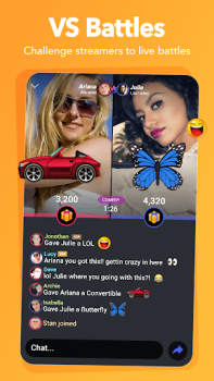 Descargar Clover - Live Stream Dating Fechado para Android captura de pantalla 4
