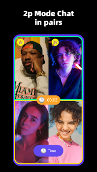 Descargar Monkey - random video chat Social para Android captura de pantalla 3