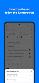 Descargar Otter: Transcribe Voice Notes Trabajo para Android captura de pantalla 2