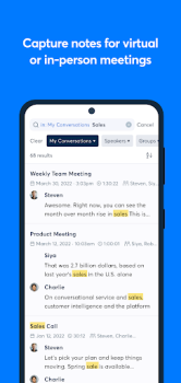 Descargar Otter: Transcribe Voice Notes Trabajo para Android captura de pantalla 3