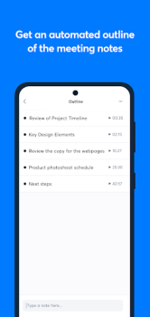 Descargar Otter: Transcribe Voice Notes Trabajo para Android captura de pantalla 7