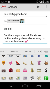 Descargar Sliding Emoji Keyboard - iOS Diverso para Android captura de pantalla 2