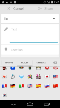 Descargar Sliding Emoji Keyboard - iOS Diverso para Android captura de pantalla 3