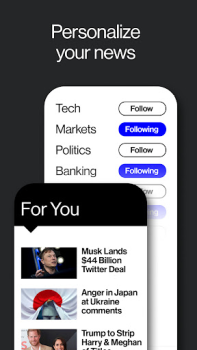 Descargar Bloomberg: Finance Market News Noticias y revistas para Android captura de pantalla 4