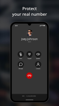 Descargar Hushed  2nd número de teléfono Comunicación para Android captura de pantalla 2