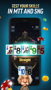 Descargar PokerBROS: Juega NLH, PLO, OFC Social para Android captura de pantalla 6