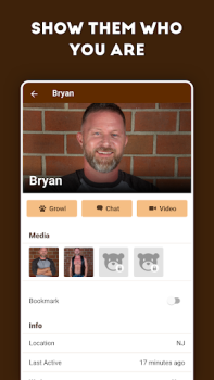 Descargar GROWLR: Gay Bears Near You Social para Android captura de pantalla 5