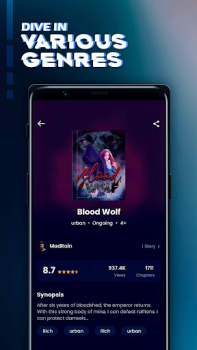 Descargar MegaNovel: Fictions & Webnovel Libros y referencia para Android captura de pantalla 5