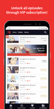Descargar Toomics - Lee Cómics Premium Historietas para Android captura de pantalla 2