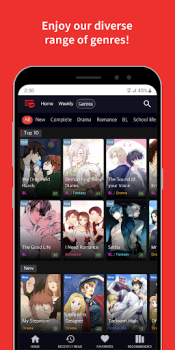 Descargar Toomics - Lee Cómics Premium Historietas para Android captura de pantalla 4