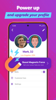 Descargar Magnet Anonymous Match Dating Fechado para Android captura de pantalla 6