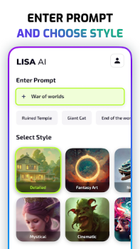 Descargar Lisa AI: Avatar & Image Maker Foto para Android captura de pantalla 4