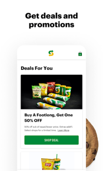 Descargar Subway® Comida y bebida para Android captura de pantalla 6