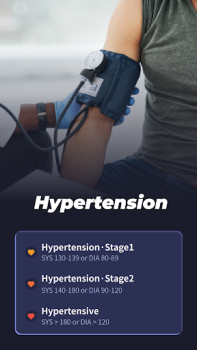 Descargar Presión arterial Salud y estado fisico para Android captura de pantalla 4