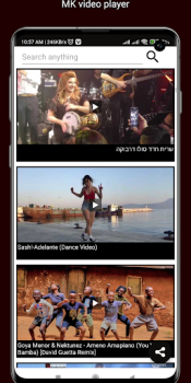Descargar MK Video Player Entretenimiento para Android captura de pantalla 5