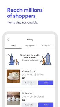 Descargar Mercari: Buy and Sell App Compras para Android captura de pantalla 6