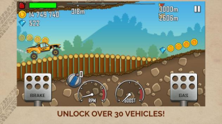 Descargar Hill Climb Racing Raza para Android captura de pantalla 2
