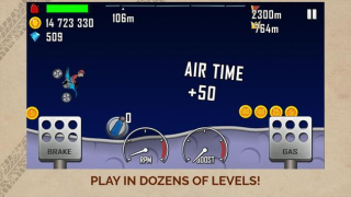 Descargar Hill Climb Racing Raza para Android captura de pantalla 4