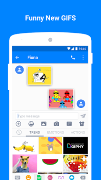 Descargar Messenger-mensaje de texto App Comunicación para Android captura de pantalla 2