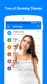 Descargar Messenger-mensaje de texto App Comunicación para Android captura de pantalla 3