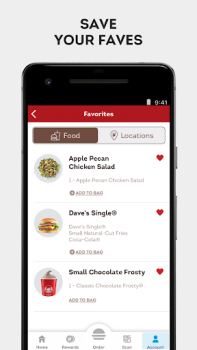 Descargar Wendy’s Comida y bebida para Android captura de pantalla 5