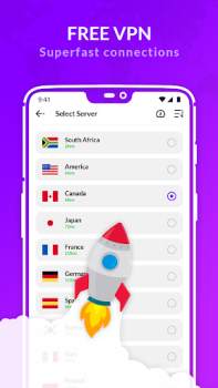 Descargar Fast Turbo VPN - Secure VPN Herramientas para Android captura de pantalla 4