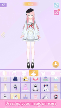 Descargar juegos de vestir princess girl Juegos casuales para Android captura de pantalla 4