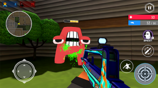 Descargar Alphabet Shooter: Survival FPS Juegos de acción para Android captura de pantalla 2