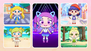 Descargar Juegos de niñas: Vestir niñas Juegos casuales para Android captura de pantalla 6