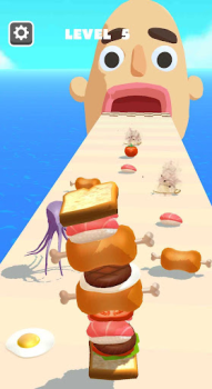 Descargar Sandwich Runner Juegos de acción para Android captura de pantalla 4