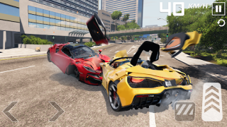 Descargar Smashing Car Compilation Game Raza para Android captura de pantalla 6