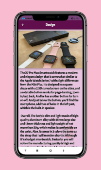 Descargar x7 pro max smartwatch Guide Educación para Android captura de pantalla 3
