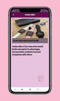 Descargar x7 pro max smartwatch Guide Educación para Android captura de pantalla 6