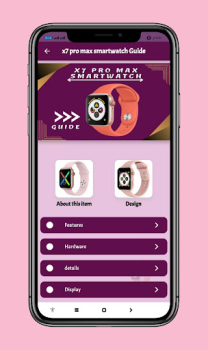 Descargar x7 pro max smartwatch Guide Educación para Android captura de pantalla 7