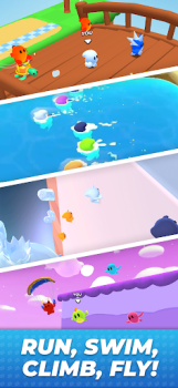 Descargar Pocket Champs Juego de Carrera Arcada para Android captura de pantalla 2