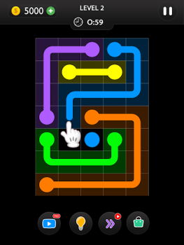 Descargar Dot Knot - Line & Color Puzzle Rompecabezas para Android captura de pantalla 7